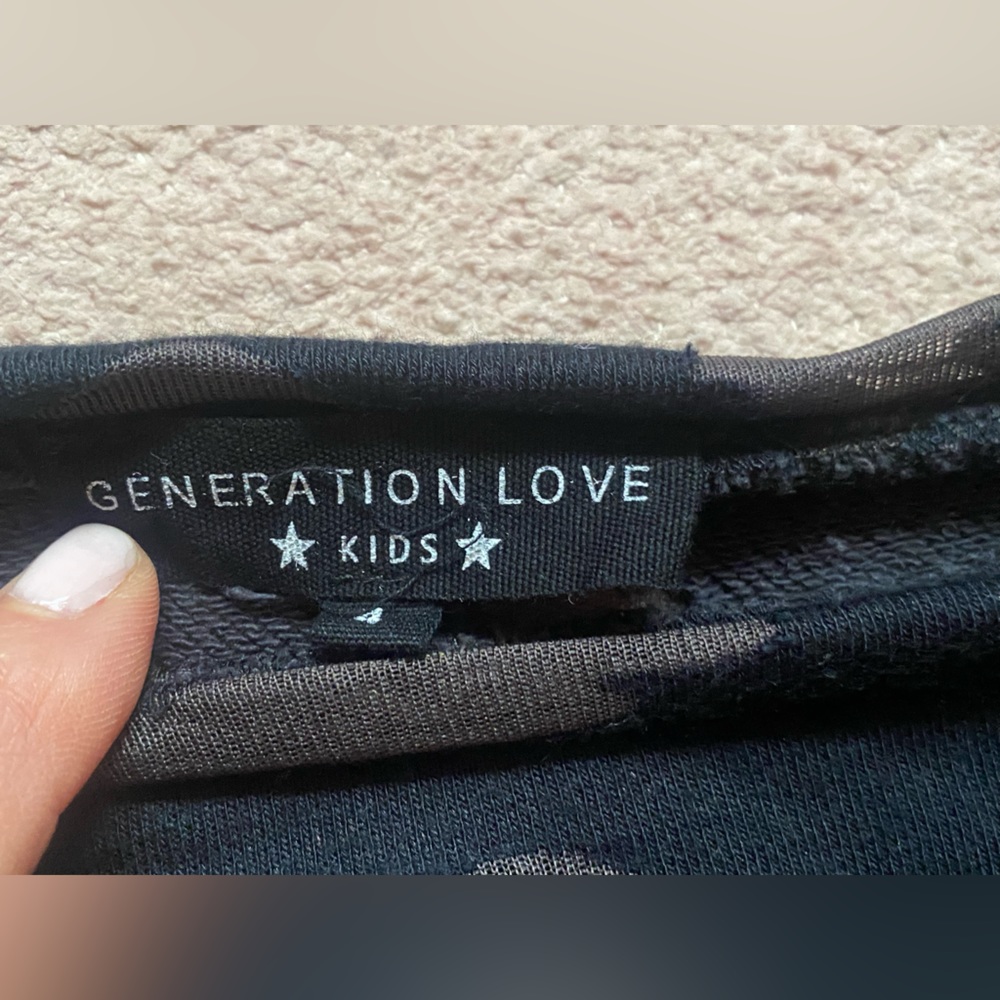 Generation Love Girls Sweatshirt - Size 4 years - Picture 3 of 4